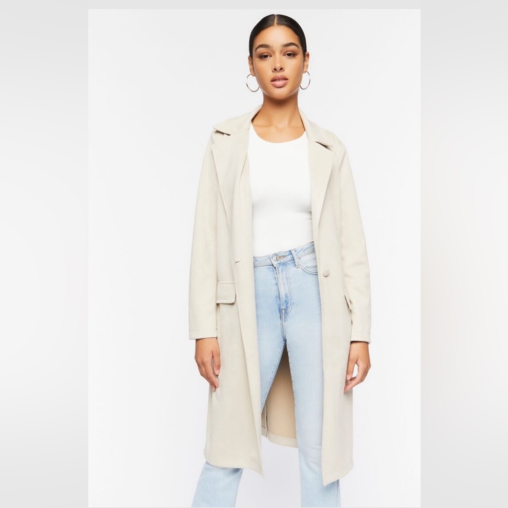Forever 21 - Faux suede duster jacket